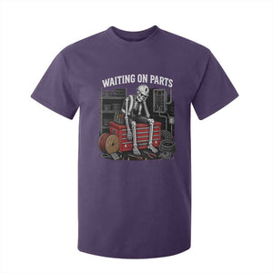 Electrician Skeleton T Shirt For Kid Waiting On Parts Funny Graphic