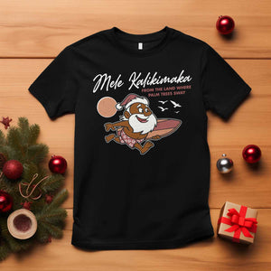 Hawaii Christmas T Shirt Beach Holiday Xmas Palm Tree Slay Santa TS10 Black Print Your Wear