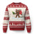 Bigfoot Christmas Tree Lights Ugly Christmas Sweater Believe Xmas Sasquatch Lovers Funny TS10 Red Print Your Wear
