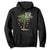 Hawaiian Christmas Hoodie Deck The Palms Christmas Palm Tree Beach Family Vacation TS10 Black Print Your Wear