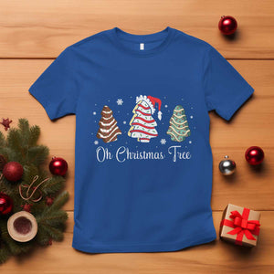 Funny Oh Christmas Tree Cakes T Shirt TS10 Royal Blue Print Your Wear