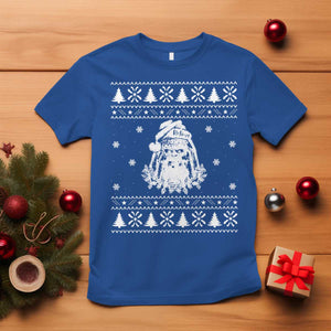 Bigfoot Santa Claus T Shirt Funny Ugly Xmas Sasquatch Lovers TS10 Royal Blue Print Your Wear
