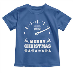 Merry Christmas Shitter's Full Baby Shirt Funny Ugly Christmas Sweater TS10 Royal Blue Print Your Wear