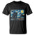 Godzilla Versus Moo Deng T Shirt Vintage Van Gogh Starry Night TS10 Black Print Your Wear