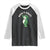 Portland Frog Raglan Shirt Don't Obey Inflatable Costume Protest - Print Your Wear