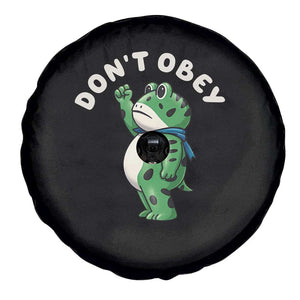 Portland Frog Spare Tire Cover Don't Obey Inflatable Costume Protest TS10 Print Your Wear