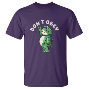 Portland Frog T Shirt Don't Obey Inflatable Costume Protest - Print Your Wear