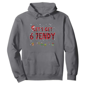 Six Seven Christmas Hoodie Let's get Sendy 7endy Funny 67 6 7 Meme Gen Alpha Slang TS10 Charcoal Print Your Wear