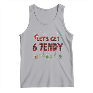 Six Seven Christmas Tank Top Let's get Sendy 7endy Funny 67 6 7 Meme Gen Alpha Slang TS10 Athletic Heather Print Your Wear