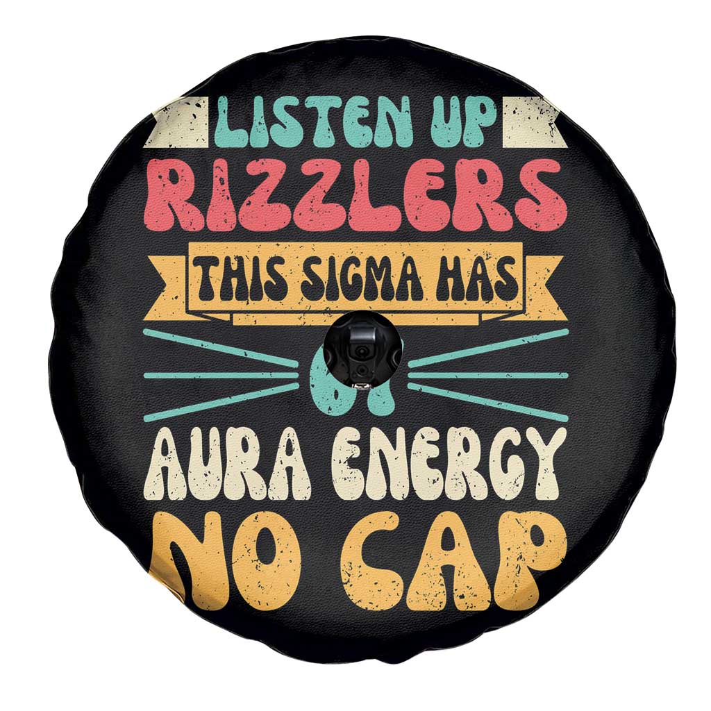 Listen Up Rizzlers This Sigma Has 67 Aura Energy Six Seven Spare Tire Cover TS10 Print Your Wear