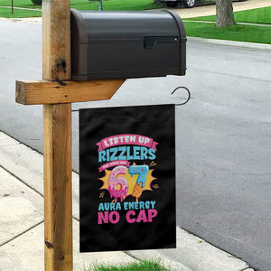 Listen Up Rizzlers This Sigma Has 67 Aura Energy Six Seven Garden Flag Baseball Drip Number 67 TS10 Print Your Wear