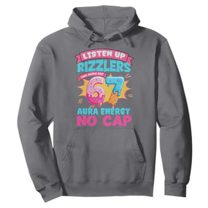 Listen Up Rizzlers This Sigma Has 67 Aura Energy Six Seven Hoodie Baseball Drip Number 67 TS10 Charcoal Print Your Wear