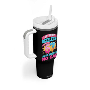 Listen Up Rizzlers This Sigma Has 67 Aura Energy Six Seven Tumbler With Handle Baseball Drip Number 67 TS10 Print Your Wear