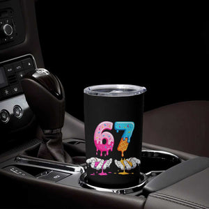 Funny 67 Six Seven Ice Cream Drip Tumbler Cup Cool Meme 6 7 Funny Number Couple Matching Costume TS10 Print Your Wear