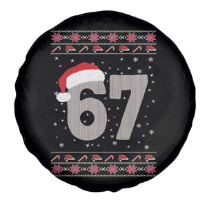 Funny Six Seven 6 7 Meme Ugly Christmas Spare Tire Cover Gen Alpha Slang TS10 Print Your Wear