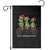 Subtle FDT Christmas Garden Flag Frog Dinosaur Turtle Political Satire TS10 Black Print Your Wear