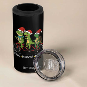 Subtle FDT Christmas 4 in 1 Can Cooler Tumbler Frog Dinosaur Turtle Political Satire TS10 Print Your Wear
