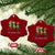 Subtle FDT Xmas Ceramic Ornament Frog Dinosaur Turtle Political Satire TS10 Print Your Wear
