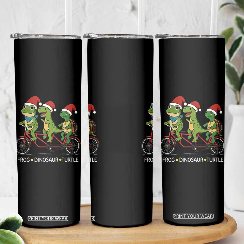 Subtle FDT Christmas Skinny Tumbler Frog Dinosaur Turtle Political Satire TS10 Print Your Wear