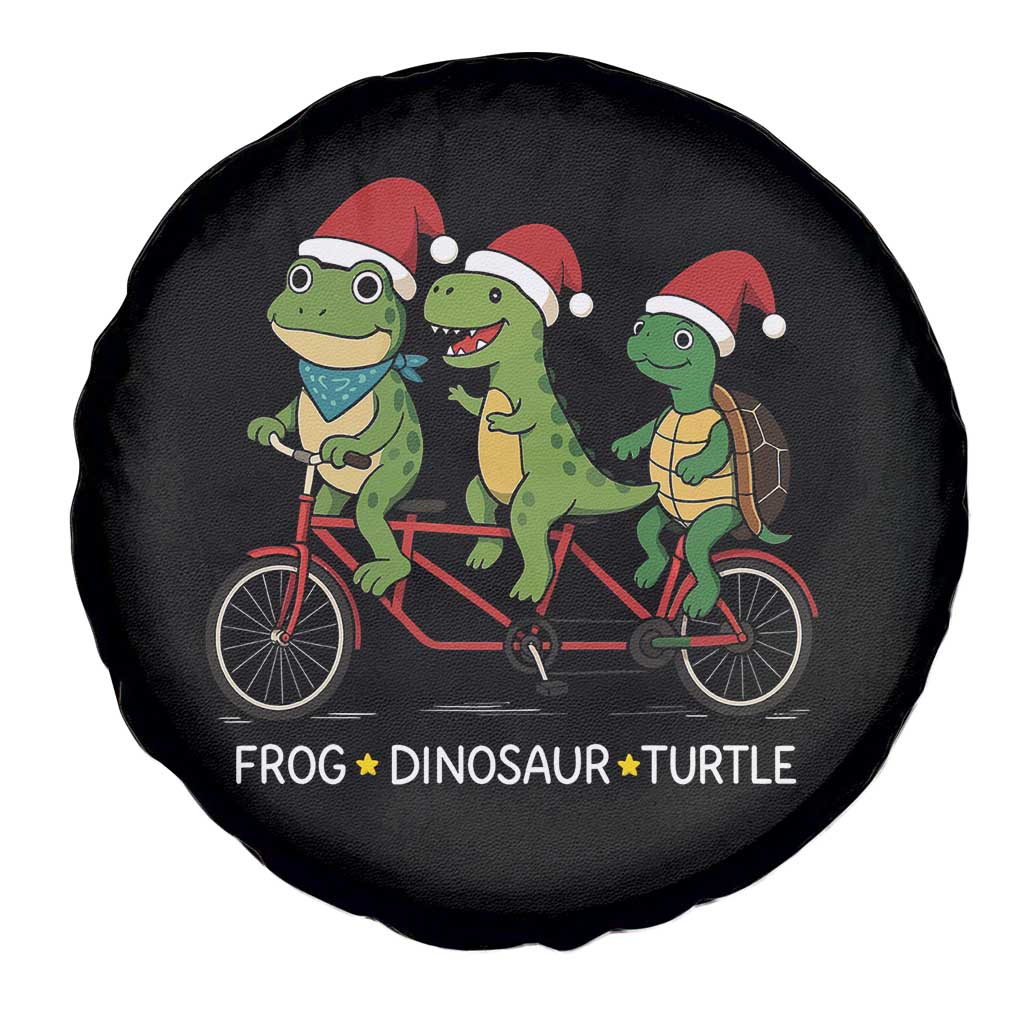 Subtle FDT Christmas Spare Tire Cover Frog Dinosaur Turtle Political Satire TS10 Print Your Wear