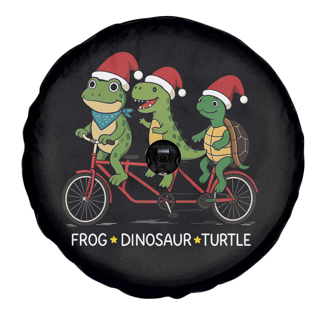 Subtle FDT Christmas Spare Tire Cover Frog Dinosaur Turtle Political Satire TS10 Print Your Wear