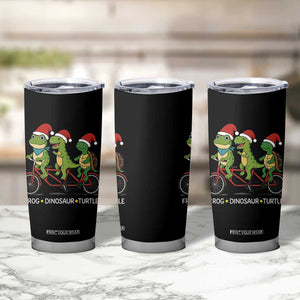 Subtle FDT Christmas Tumbler Cup Frog Dinosaur Turtle Political Satire TS10 Print Your Wear