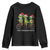 Subtle FDT Christmas Youth Sweatshirt Frog Dinosaur Turtle Political Satire - Print Your Wear