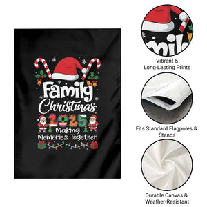 Family Christmas 2025 Garden Flag Matching Xmas Squad Santa TS10 Print Your Wear