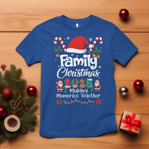 Family Christmas 2025 T Shirt Matching Xmas Squad Santa TS10 Royal Blue Print Your Wear