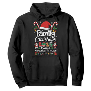 Family Christmas 2025 Hoodie Matching Xmas Squad Santa TS10 Black Print Your Wear