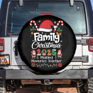 Family Christmas 2025 Spare Tire Cover Matching Xmas Squad Santa TS10 No hole Black Print Your Wear