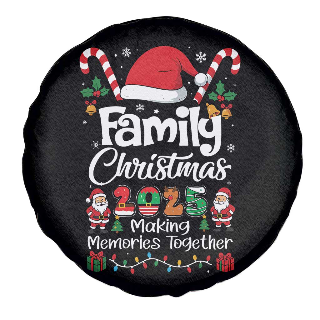 Family Christmas 2025 Spare Tire Cover Matching Xmas Squad Santa TS10 Print Your Wear