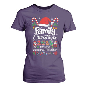 Family Christmas 2025 T Shirt For Women Matching Xmas Squad Santa TS10 Purple Print Your Wear