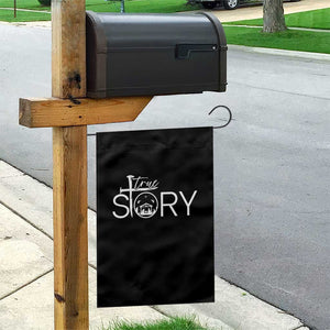 Christian True Story Garden Flag Nativity Scene Christmas Faith Cross Jesus Birth TS10 Print Your Wear