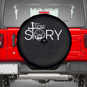 Christian True Story Spare Tire Cover Nativity Scene Christmas Faith Cross Jesus Birth TS10 Black Print Your Wear