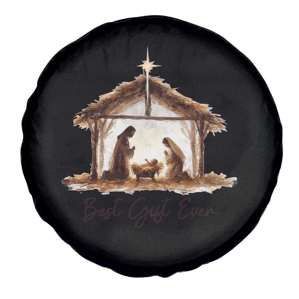 Nativity Scene Spare Tire Cover Christian Christmas Jesus Best Gift Ever TS10 Print Your Wear