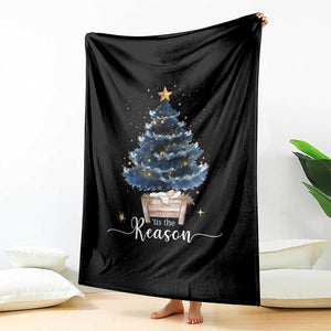 Nativity Scene Throw Blanket Jesus Reason Tis The Season Christian Christmas Tree TS10 Print Your Wear
