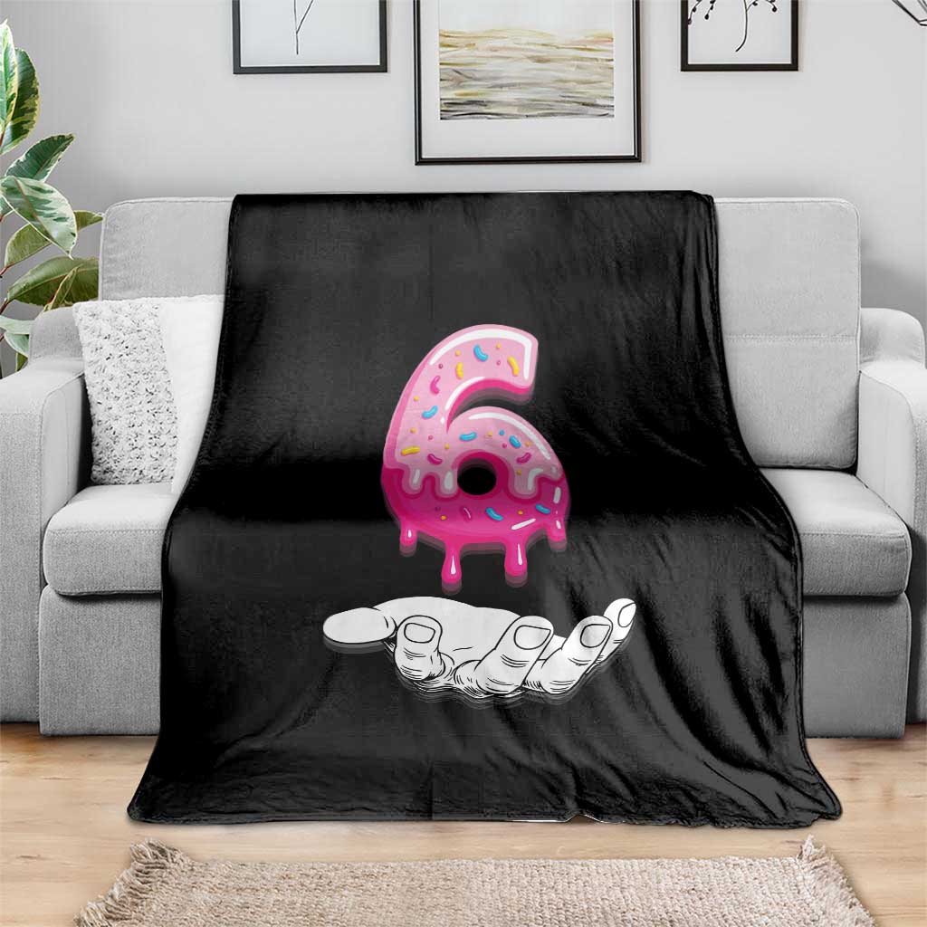 Funny 67 Six Seven Meme Couple Matching Throw Blanket Number 6 Baseball Ice Cream Drip TS10 Print Your Wear