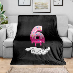 Funny 67 Six Seven Meme Couple Matching Throw Blanket Number 6 Baseball Ice Cream Drip TS10 Print Your Wear