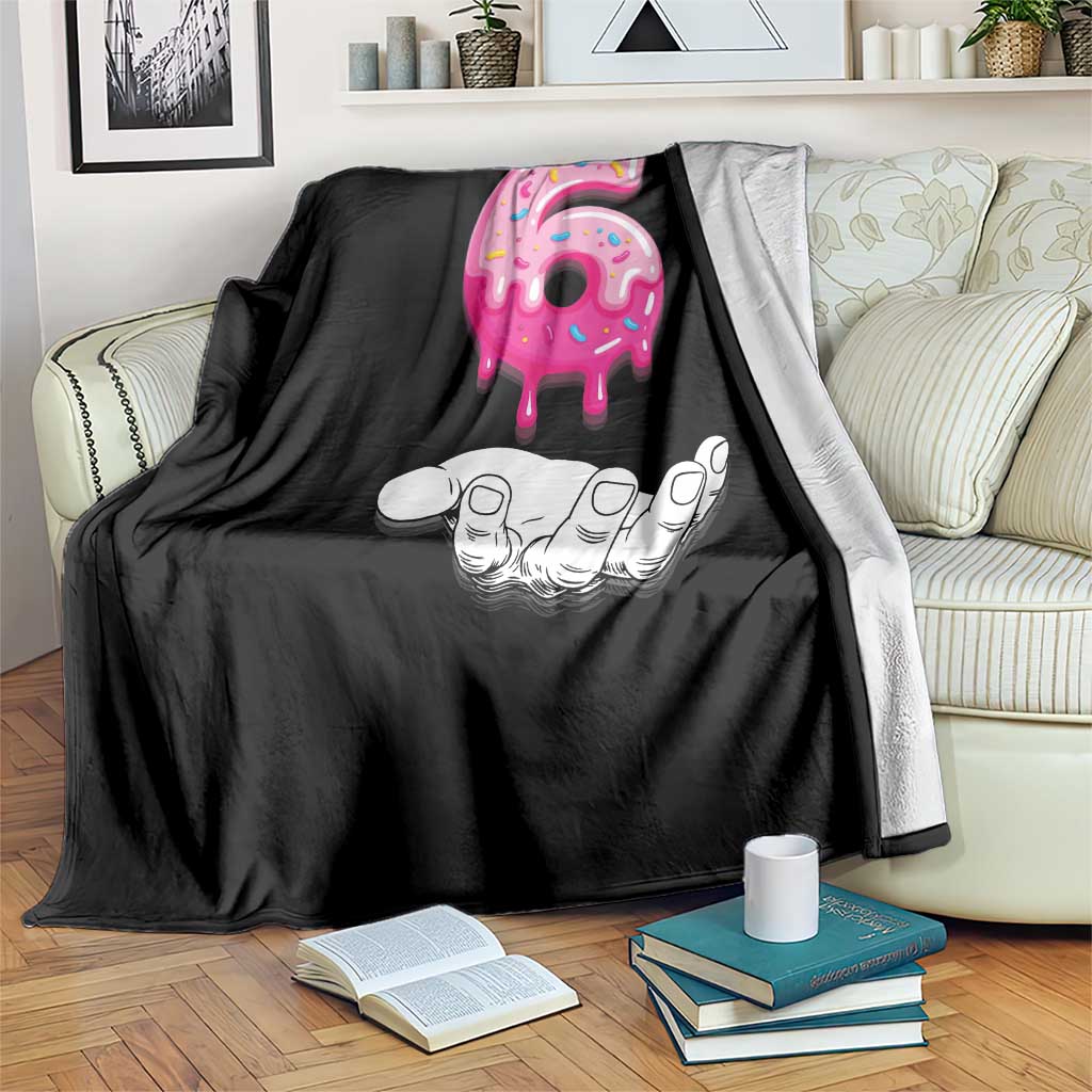 Funny 67 Six Seven Meme Couple Matching Throw Blanket Number 6 Baseball Ice Cream Drip TS10 Print Your Wear
