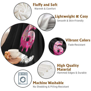 Funny 67 Six Seven Meme Couple Matching Throw Blanket Number 6 Baseball Ice Cream Drip TS10 Print Your Wear