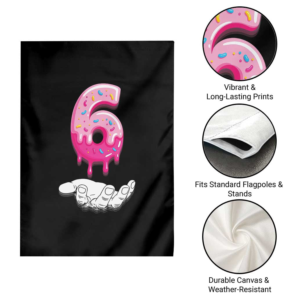 Funny 67 Six Seven Meme Couple Matching Garden Flag Number 6 Baseball Ice Cream Drip TS10 Print Your Wear