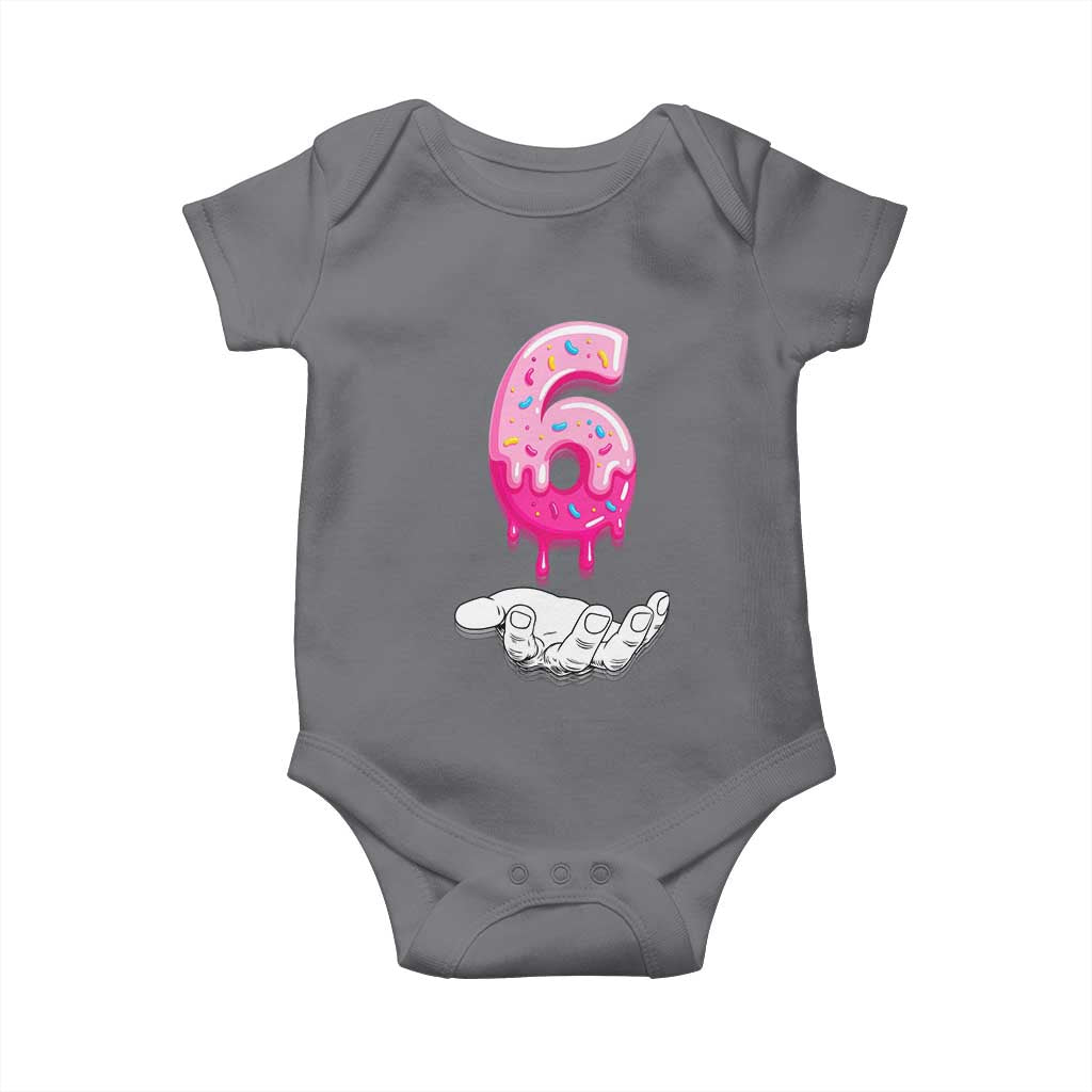 Funny 67 Six Seven Meme Couple Matching Baby Onesie Number 6 Baseball Ice Cream Drip TS10 Charcoal Print Your Wear