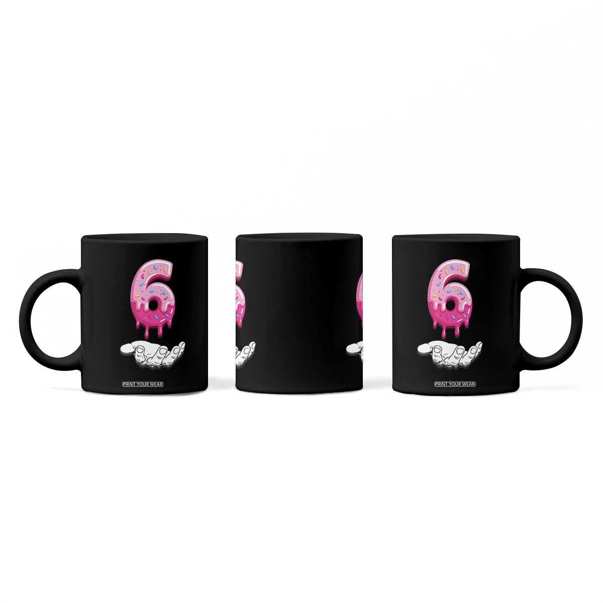 Funny 67 Six Seven Meme Couple Matching Coffee Mug Number 6 Baseball Ice Cream Drip TS10 Print Your Wear