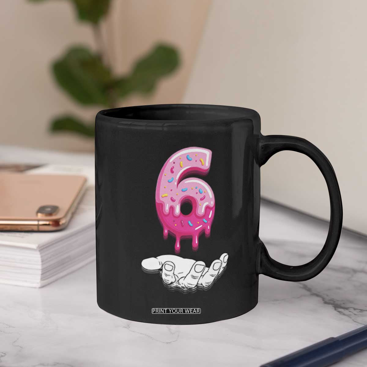 Funny 67 Six Seven Meme Couple Matching Coffee Mug Number 6 Baseball Ice Cream Drip TS10 Print Your Wear