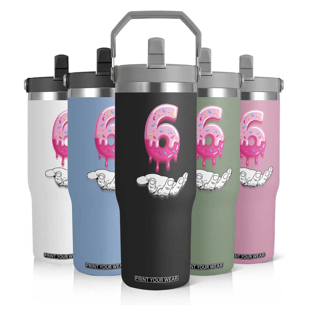 Funny 67 Six Seven Meme Couple Matching Flip Straw Tumbler Number 6 Baseball Ice Cream Drip TS10 Print Your Wear