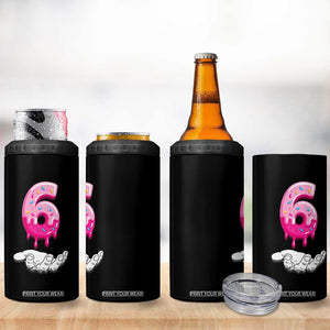 Funny 67 Six Seven Meme Couple Matching 4 in 1 Can Cooler Tumbler Number 6 Baseball Ice Cream Drip TS10 Print Your Wear