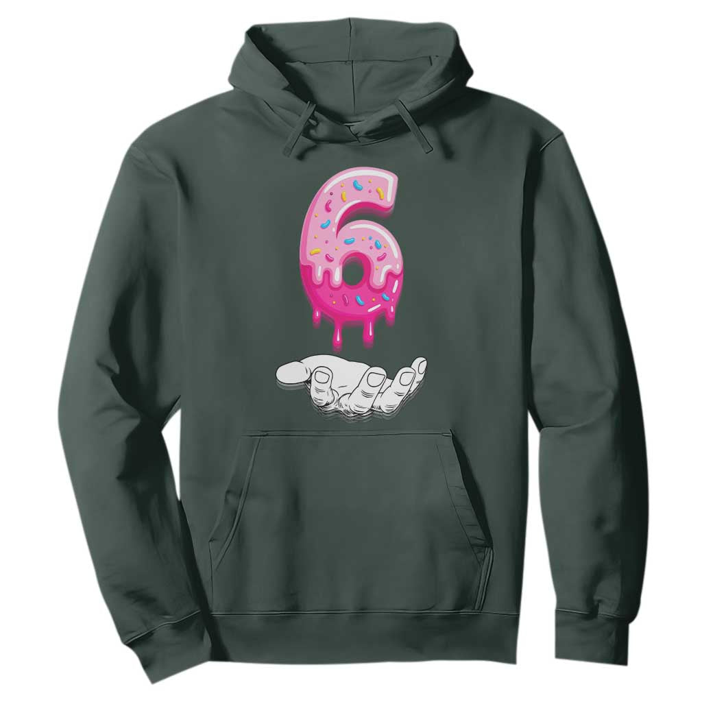 Funny 67 Six Seven Meme Couple Matching Hoodie Number 6 Baseball Ice Cream Drip TS10 Dark Forest Green Print Your Wear