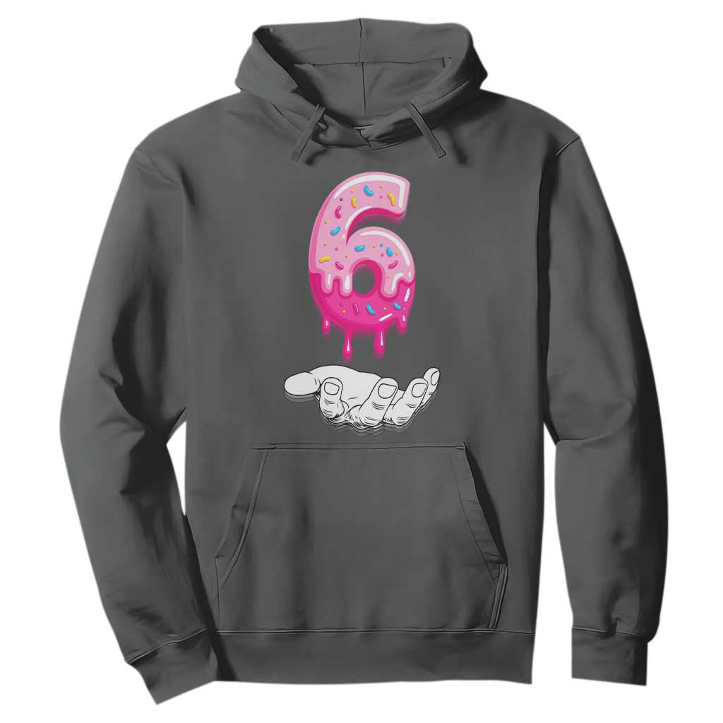 Funny 67 Six Seven Meme Couple Matching Hoodie Number 6 Baseball Ice Cream Drip TS10 Dark Heather Print Your Wear