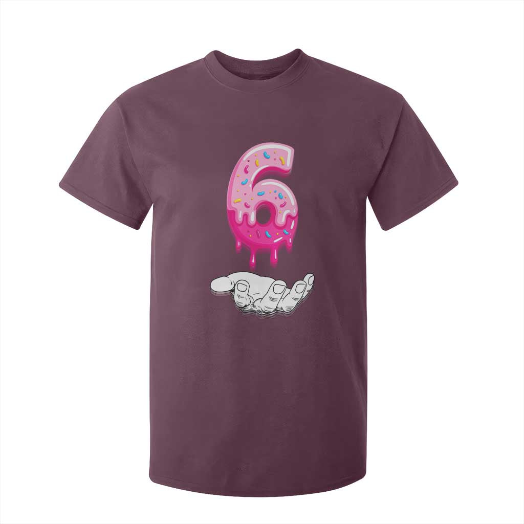Funny 67 Six Seven Meme Couple Matching T Shirt For Kid Number 6 Baseball Ice Cream Drip TS10 Maroon Print Your Wear